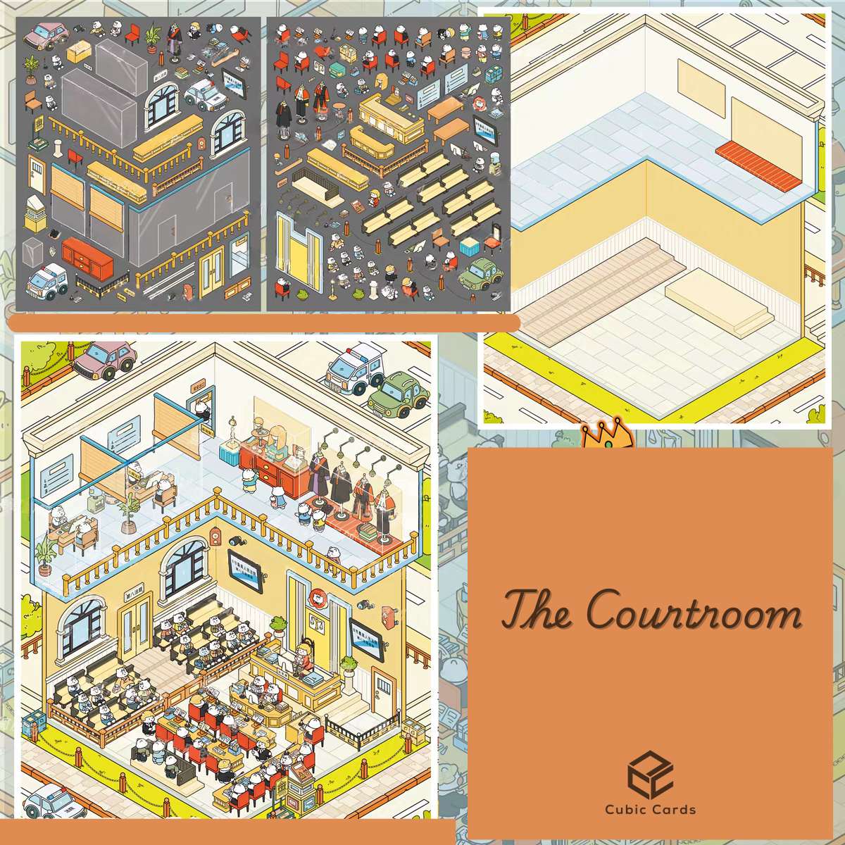 The Courtroom (Large Puzzle)