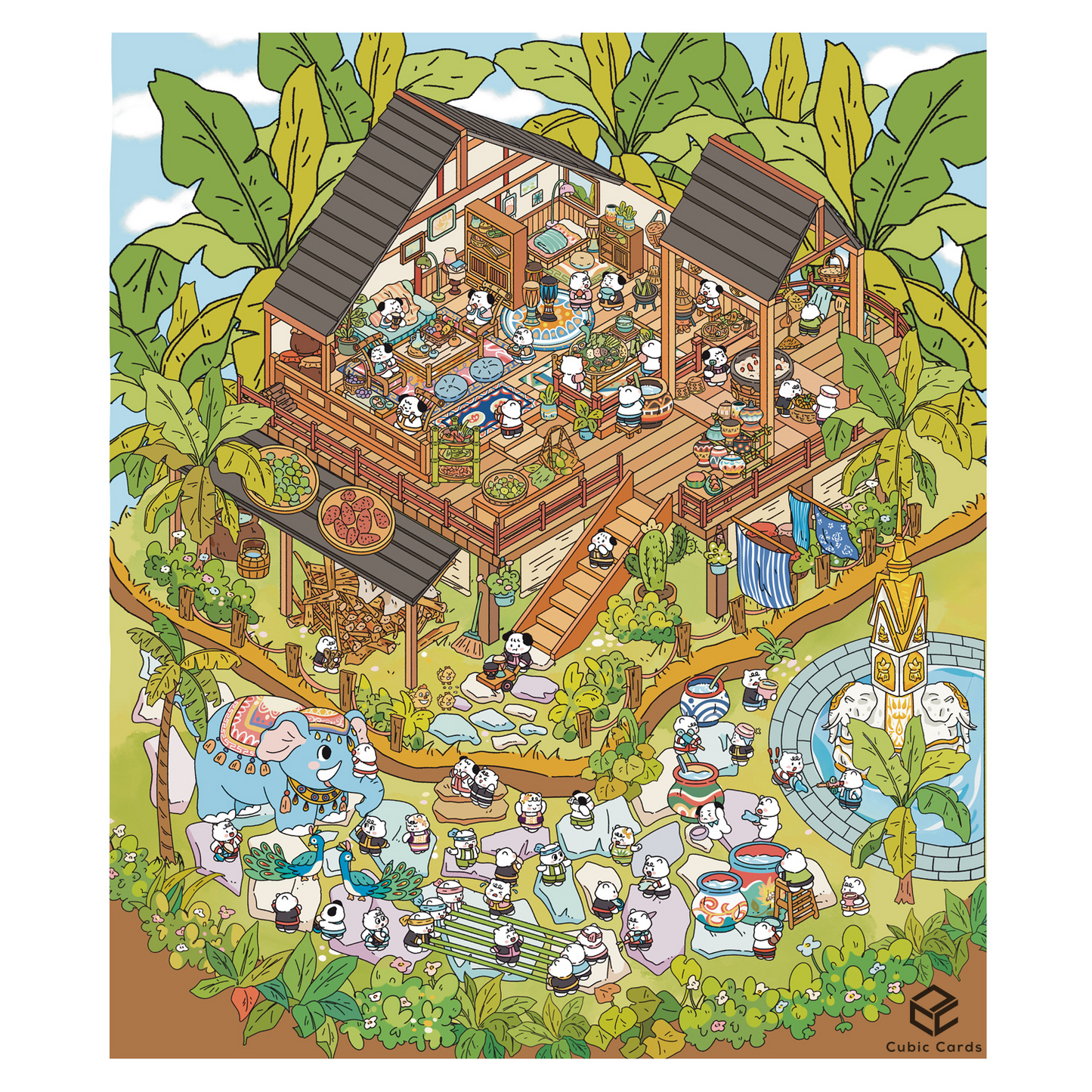 Travel Series - Thailand (Large Puzzle)