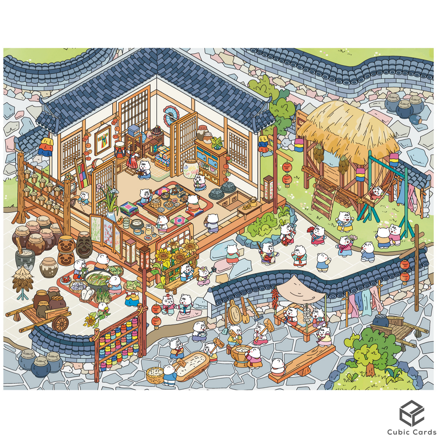 Travel Series - Korea (Large Puzzle)