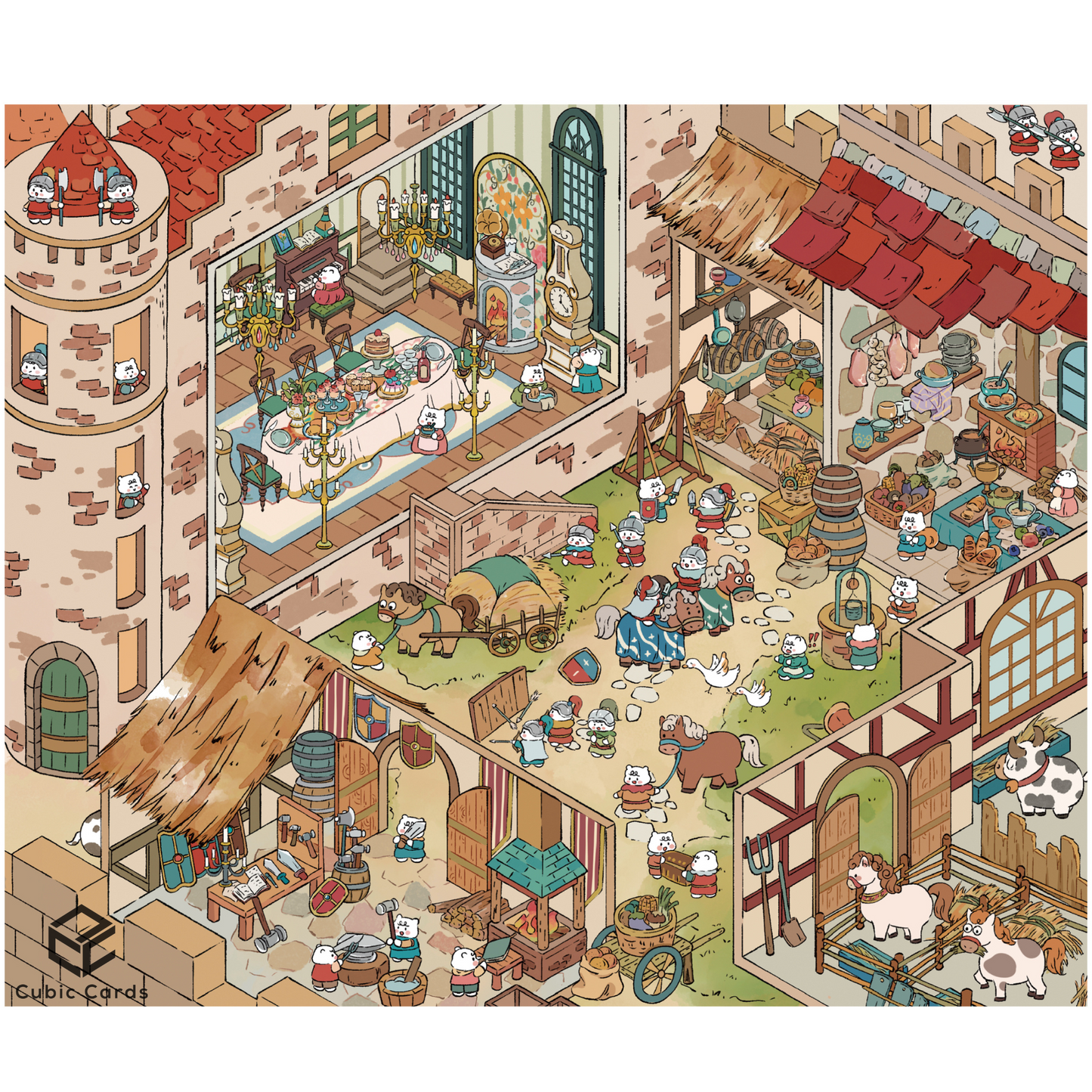 Medieval Castle (Large Puzzle)