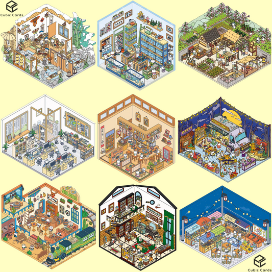 MEDIUM BUNDLE (CHOOSE ANY 9 PUZZLES + 1 x FREE CRAFTING TWEEZERS)